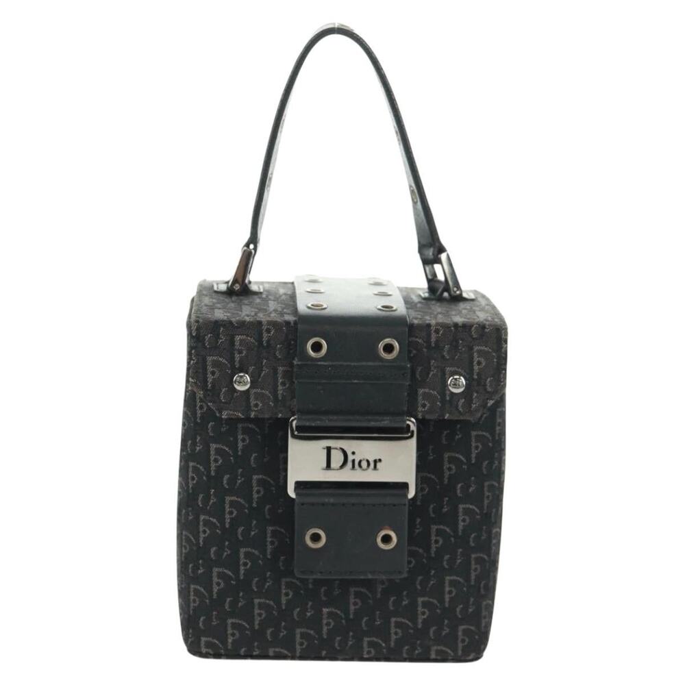 Dior Trotter Vanity Handbag Black